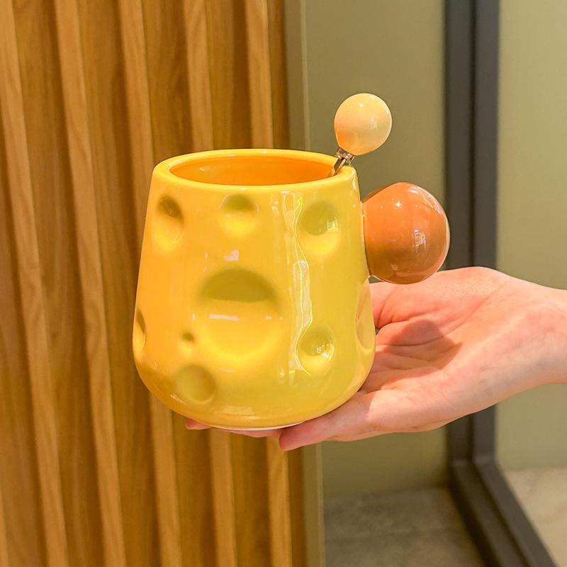 Gifts for Girls with Birthday Gifts Super Beautiful Cheese Ceramic Mug Best Friend Souvenir Gift Box