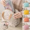 Ink Pattern Insulated Bag, Bento Lunch Box Bag, Outdoor Travel Ice Bag, Picnic Bag, Minimalist Meal Bag, Insulated bag,-A-zmt