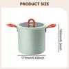 Deep Fryer Pot Cookware with Strainer 3L Multipurpose Frying Kitchen Pan for Cooking