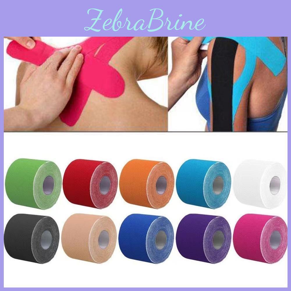 Kinesiology 5m Athletic Size Tape Elastoplast Sport Recovery Strapping Gym Waterproof Tennis Muscle Pain Relief Bandage