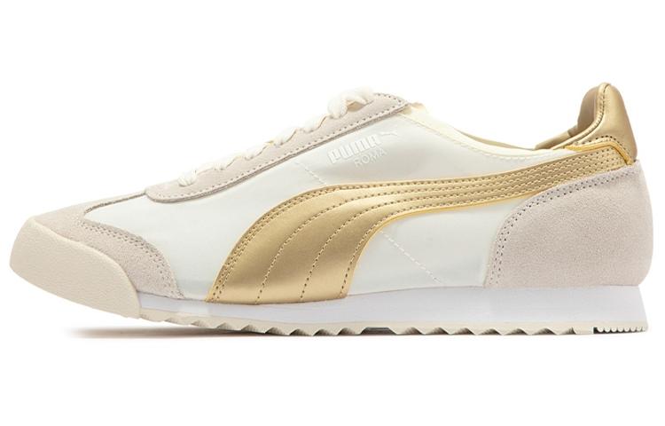 Puma Roma OG Nylon Metallic - Whisper White Team Gold 42.5