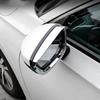 For Honda Civic   Chrome Rearview Mirror Rain Eyebrow Cover