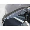 Black Rear View Mirror Sun Rain Guard Trim 2pcs For Toyota Highlander 2020-2023