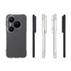 For Huawei Pura 80 Pro Case WANLONFENG WL Series 2.0mm TPU Phone Cover with Tempered Glass Film