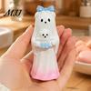 Desktop Decor for Halloween Cute Ghost Ornament, Resin Figurines with Cake/Cookie Small Statues Fireplace Design Home Holiday Party Decoration