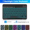 Suitable for Samsung A9 Plus Tablet: 11+ Bluetooth Keyboard with Backlit RGB and Leather Protective Case S789 10FE.