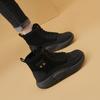 Winter neue Samt-High-Top-Studenten-Ins-Warme-Lässige-Höhensteigernde-Baumwollschuhe T