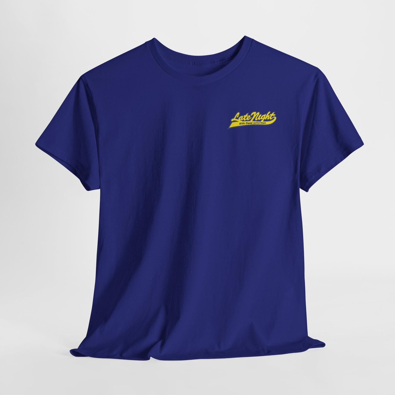 Vintage Late Night Television T-Shirt Mens Womens Tees Top Tee, Retro Talk Show Shirt, Late Show Fan Gift, 4XL