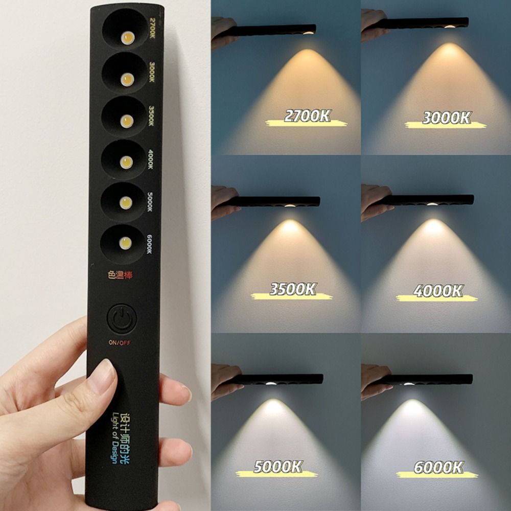 Color Temperature Variable Photography Light Wand Multifunction Light Photography Lighting