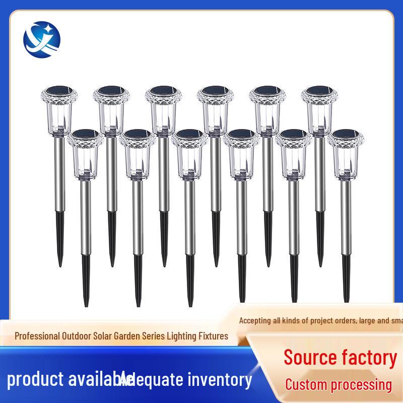 Solar LED Lawn Lamp for Scenic Decor and Corridors