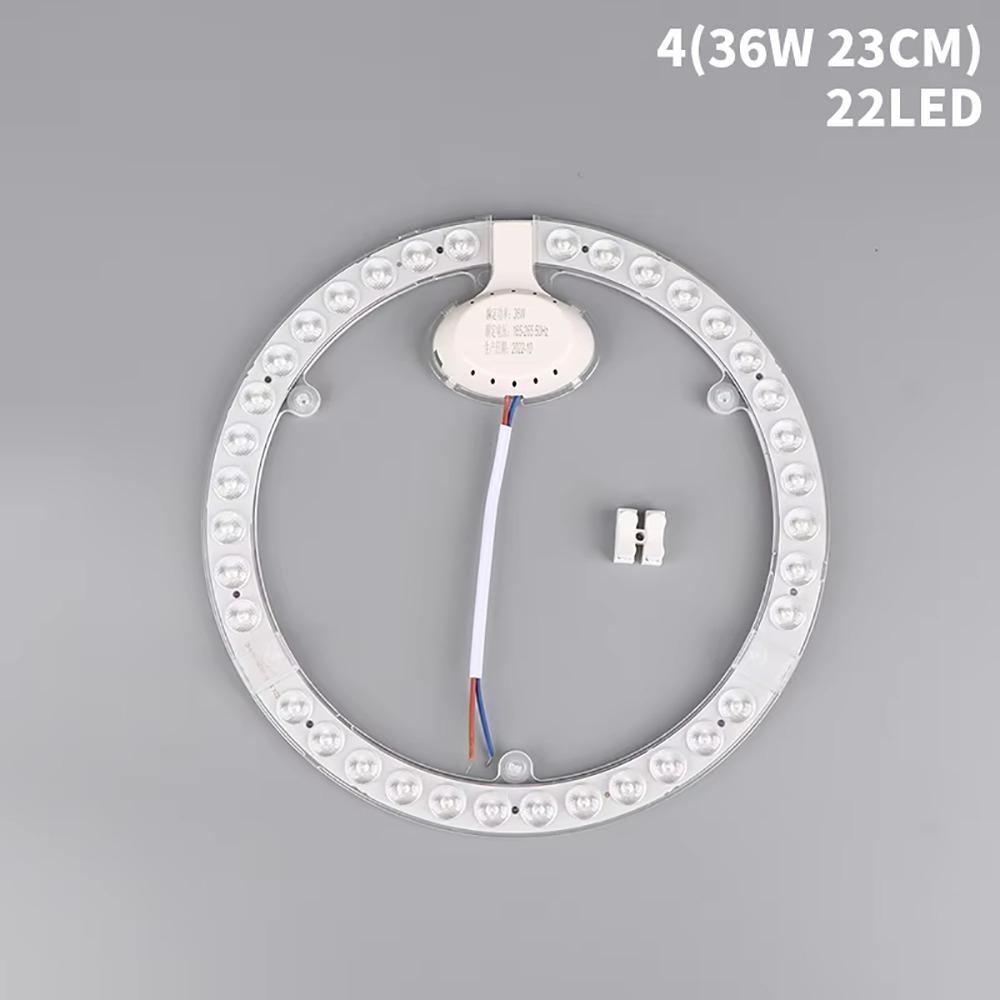 1Pcs New Board Blubs Panel Circle Light 220V Round LED Ring Light 12W 18W 24W 36W LED Module Lamp Ceiling Board