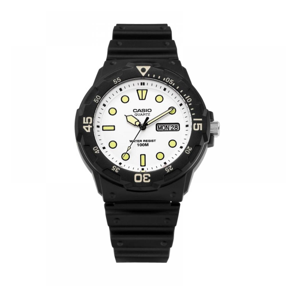 Casio Mrw 200h 7evdf  Mrw 200h 7e  Zegarek Męski Analogowy Sportowy Militarny Uretanowy