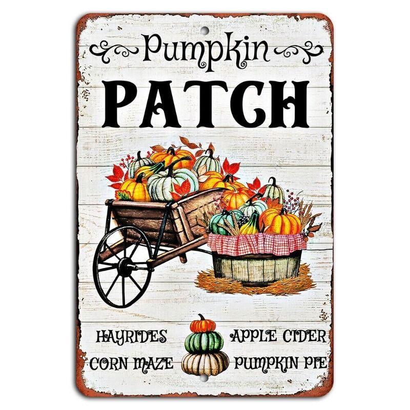 Decorative Retro Metal Logo Panel Plate