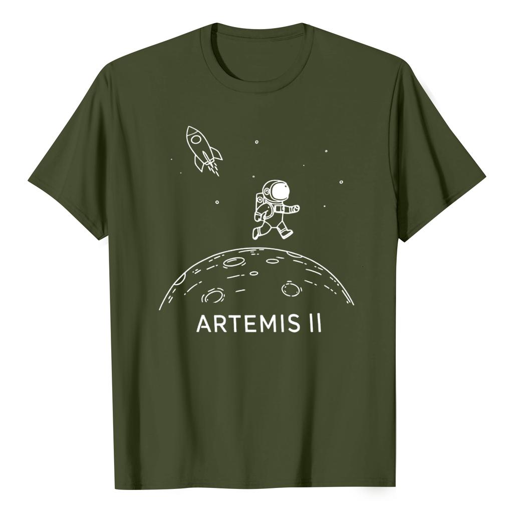 Women's Casual Printed T-Shirt Round Neck Pullover Short Sleeve Top