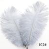 High Quality Ostrich Hair 35-40Cm Multi-Colored Decorative Feathers, Stage Room Flower Arrangement Feathers