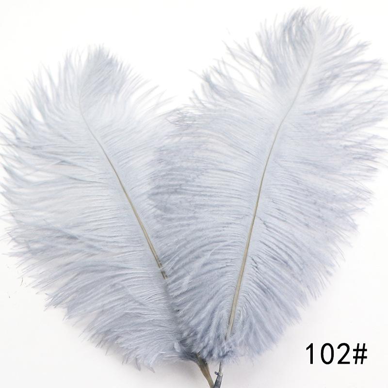 High Quality Ostrich Hair 35-40Cm Multi-Colored Decorative Feathers, Stage Room Flower Arrangement Feathers