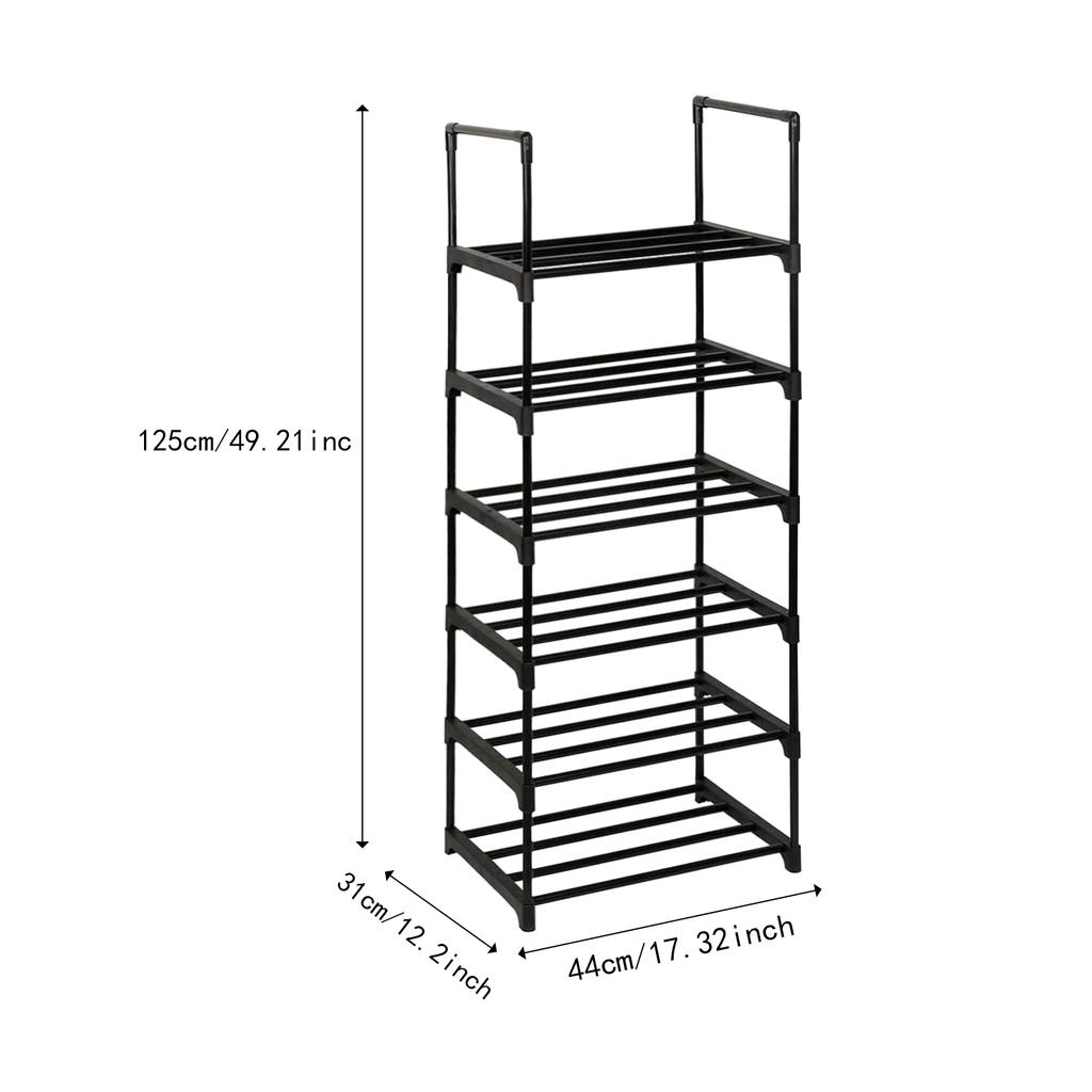 Shoe Rack for Entryway Heavy Duty Shoe Organizer for Bedroom Garage Bathroom Shoe Organizer Shelf for Closet Shoe Storage Rack