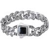 Steel Man Stainless Vintage 316l Bracelet For Men 15mm Width Curb Chain Bracelets Mens Birthday Jewelry Gifts For Dad Boyfriend