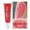 HANDAIYAN Snoepkleur Slang Jelly Lipgloss Transparante Glêzen Lipgloss Spegel Oerflak Lip Glêsfersneeisjes Dudu Lip