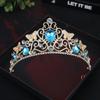 European Luxury Bridal Headdress: Wedding & Party Crown Headwear