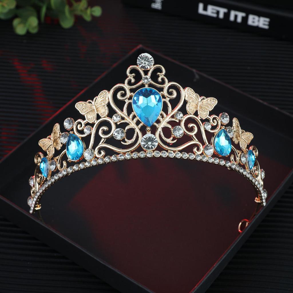 European Luxury Bridal Headdress: Wedding & Party Crown Headwear