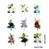 6Pcs Multipurpose Wedding Boutonniere Artificial Flower Wrist Corsage for Wedding Anniversary Party Table Centerpieces