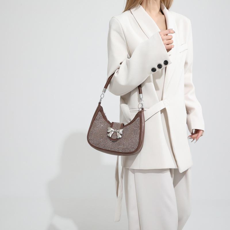 Trendy Korean Style Pu Underarm Bag For Women With Elegant Casual Look For Daily Use