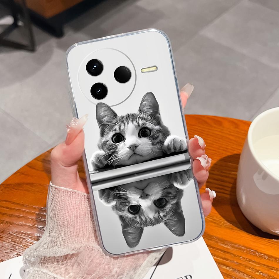 Case For POCO F7 Pro / F7 Ultra Summer Flower Transparent Funda For POCO F 7 Soft Untra Thin Phone Back Cover Shockproof Housing