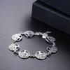 Fine 925 Sterling Silver charms Tree Flowers Bracelet for Women Wedding Accessories Fashion Jewelry Valentine's Day Gifts