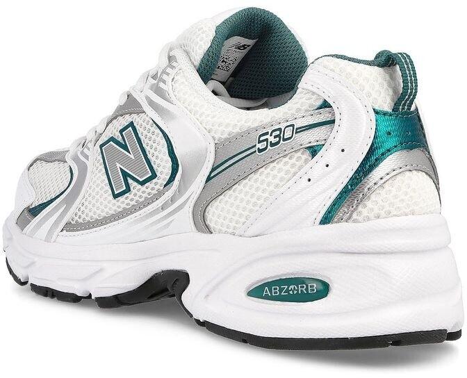 Sneakers New Balance 530 White/silver Metallic/turquoise