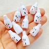 10PCS Cute white cartoon 3D milk beverage bottle for Scrapbooking, Wedding Decor & DIY Jewelry Making Accessories