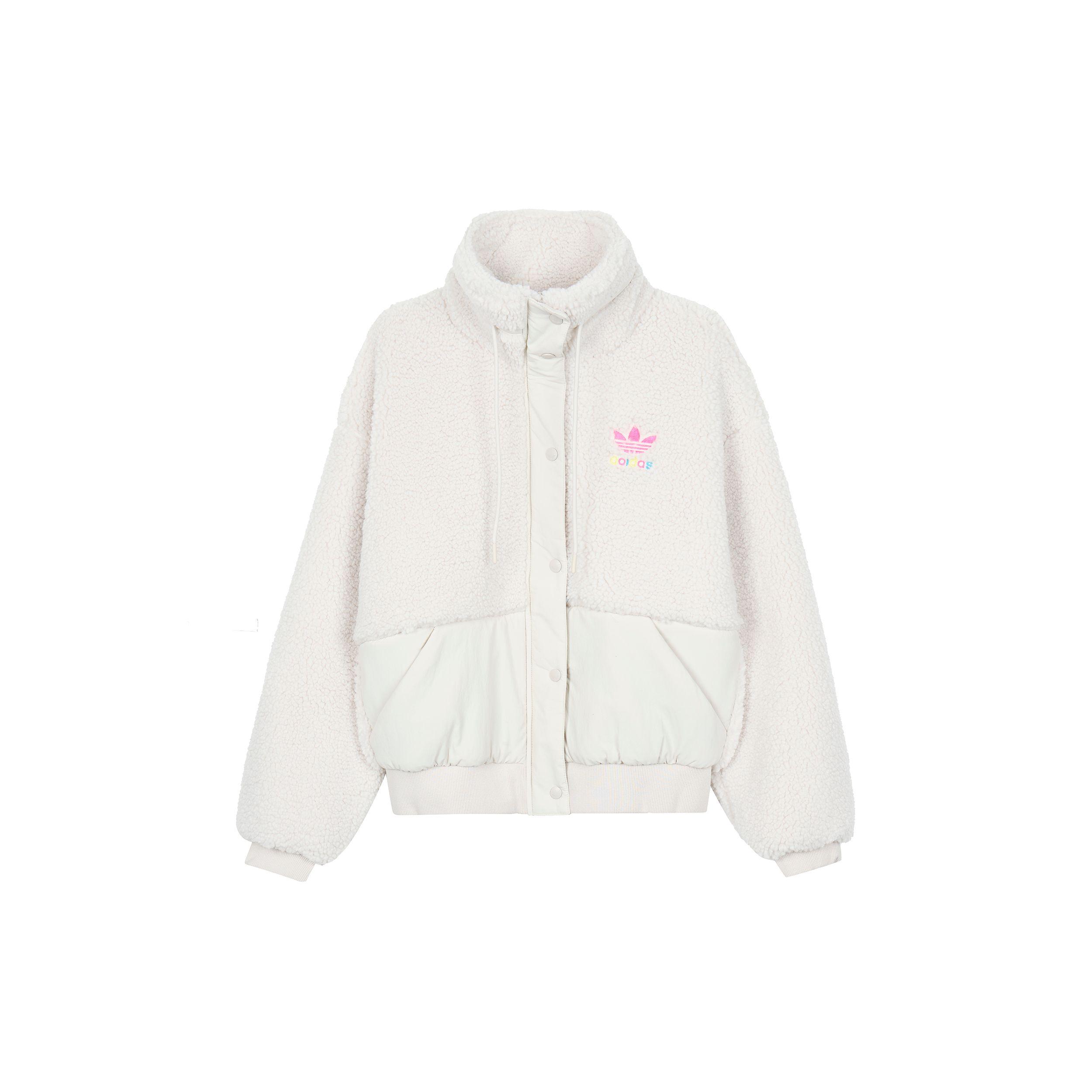 adidas Originals Sherpa Stand Collar Jacket HY1373 XXL