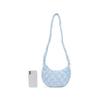 New Skechers Fabric Shoulder Bag, Crossbody Bag, Shoulder Bag Regular Unisex Frost Blue L125U057-03ZS