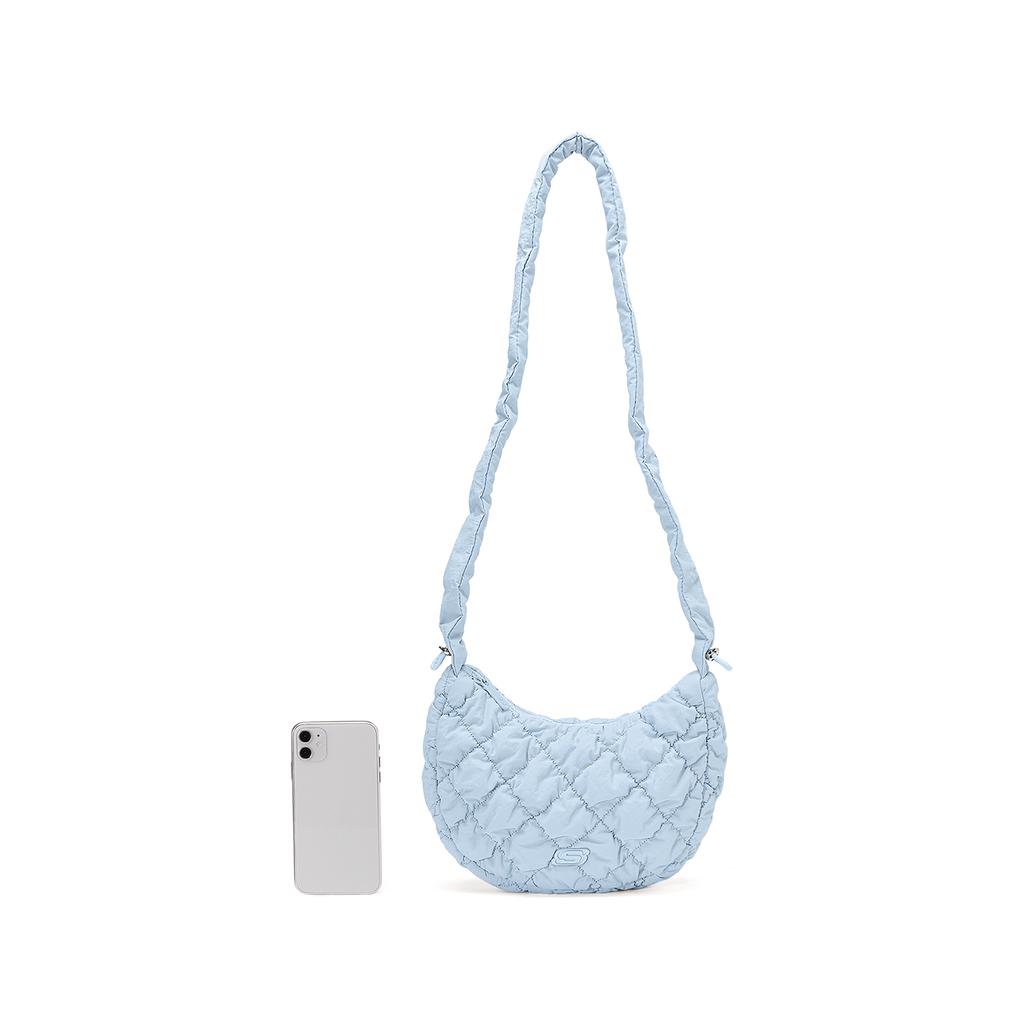 New Skechers Fabric Shoulder Bag, Crossbody Bag, Shoulder Bag Regular Unisex Frost Blue L125U057-03ZS