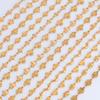Wholesale 1 Meter PVD Mini Handmade Link Chain DIY Bracelet Anklet Necklace Making Bulk Chain