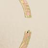 Traditional Vintage Cloisonne Bangle Enamel Floral Women's Hand Bracelet Flower Leaf Bangle  Ladies