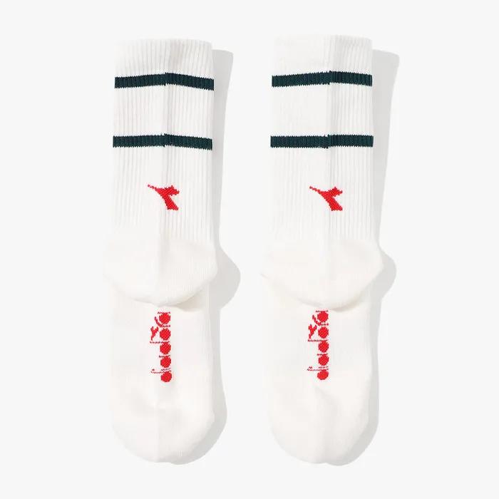Color Crew Socks Green