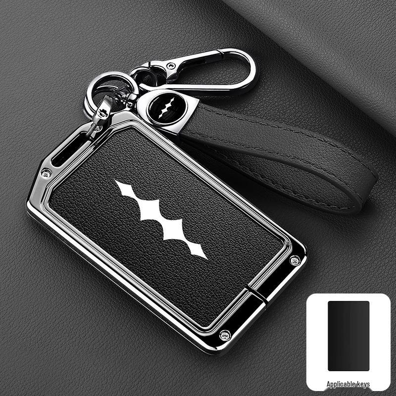 BYD Fangchengbao Metalen NFC Sleutelhanger Shell voor Leopard 5/8, Titanium 3/7 - High-End Bescherming