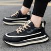 Men's Spring and Autumn Low Top Trendy Versatile Thick Soled Sports Shoes Lace Up Anti Slip High Quality Casual Shoes Tenis 2025