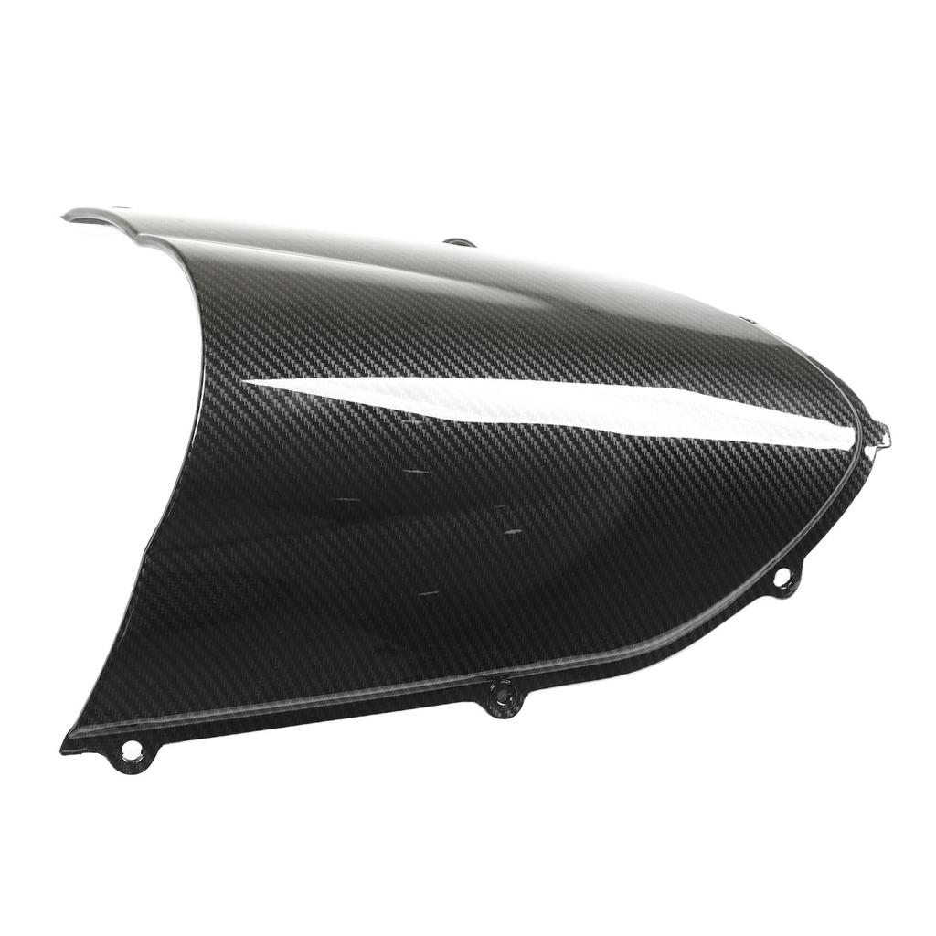Motorcykel Vindruta Kolfiberstil Framruta Vindavvisare Skydd Ersättning för ZX‑10R 2004‑2005