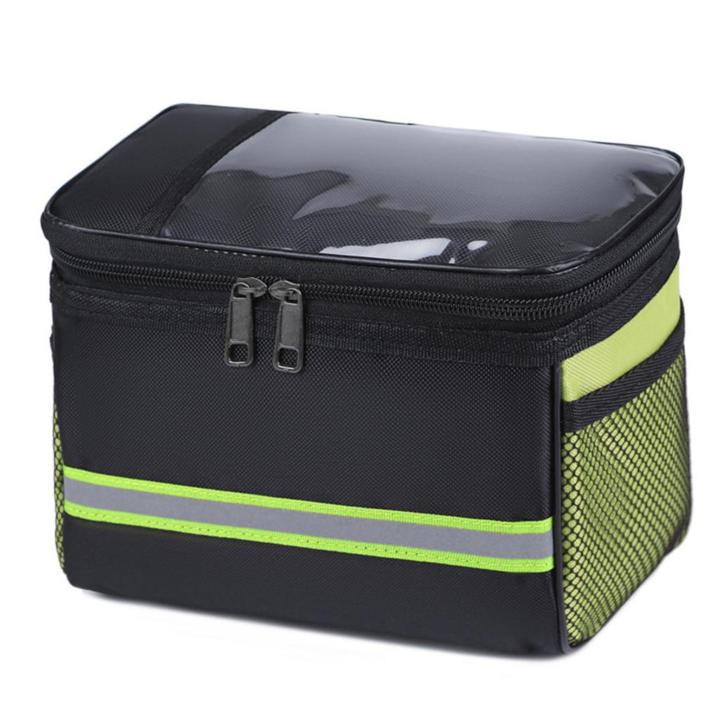 Large Bicycles Front Storage Pouch Bicycles Handlebar Bag Bike Frame Pannier Pouch for Road Bike Cycling Travel