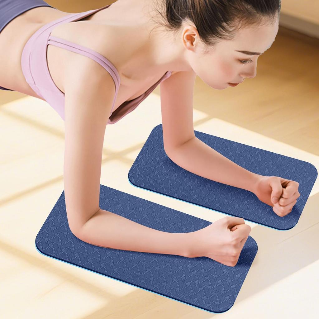 2PCS Non-Slip Yoga Knee Pads High Density Elbow & Knee Mat For Workout Plank Push-Up Gym Indoor Exercise Protection 34*17cm