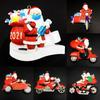 Antiepidemic Christmas Mask Snowman Resin Hangingschristmas Decoration Ornament
