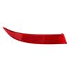 PMMA and ABS Bumper Reflector Red Reflector Lens for X5 E70 LCI 2011-2013 Rear Warning