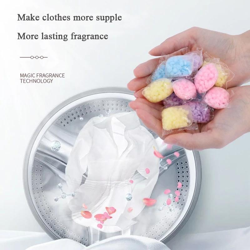 1Pcs Laundry Scent Beads, Water-Soluble Granules Fabric Softener Capsules, Laundry Scent Booster, Fragrance Enhancer
