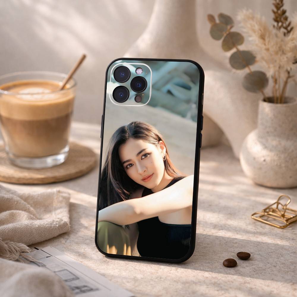 Actress L-Lingling Kwong Phone Case For iPhone17,16,15,14,13,12,Plus,Pro Max, 5G Others Soft Black Cover