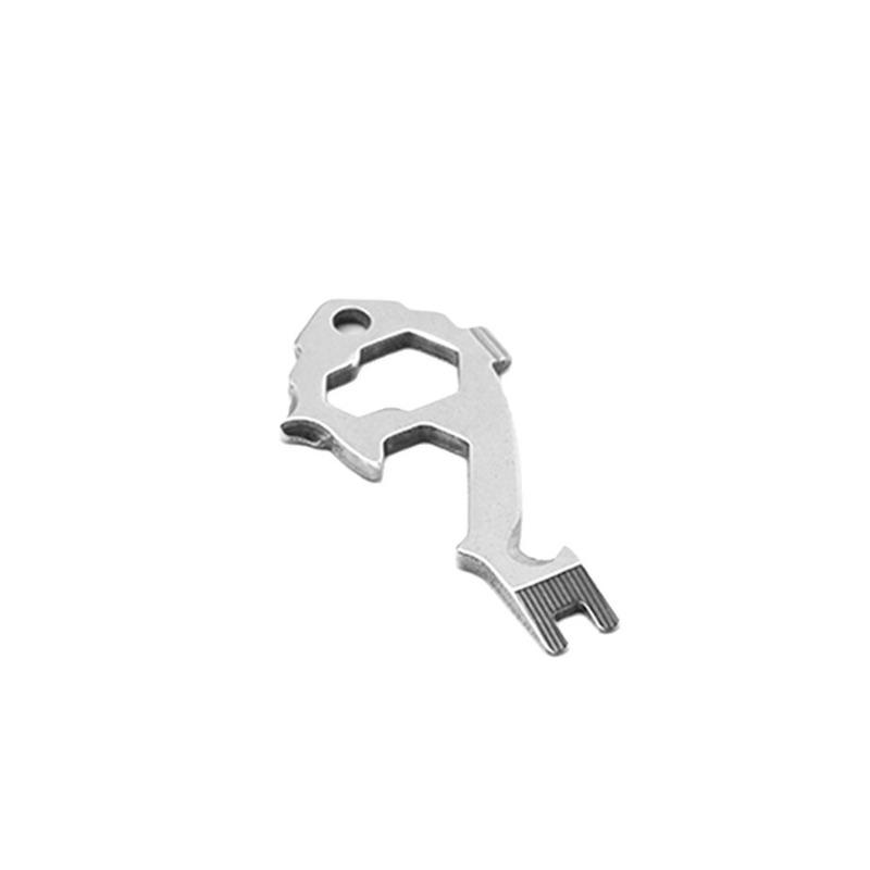 1PC Outdoor Mini Tools Multi-Function EDC Tools Key Ring Bottle Opener Screwdriver Multi-Purpose Outdoor Gadgets