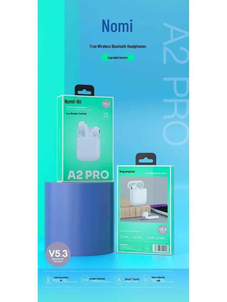 Second Gen Bluetooth 5.3 Noise-Cancelling TWS Earphones with Exquisite Packaging