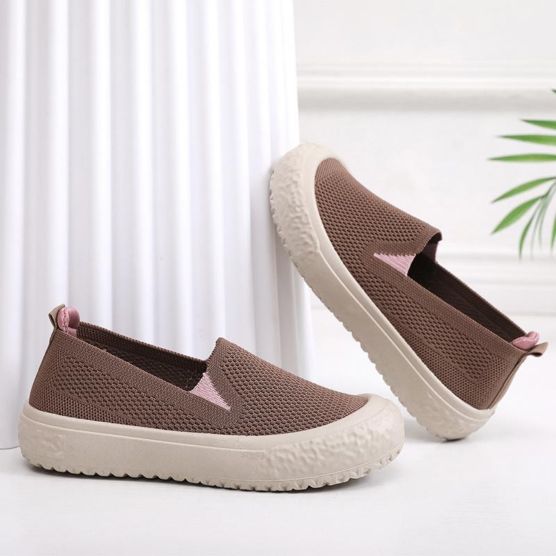 Fashion Women's Shoes Summer Breathable Hollow Women's Shoes Soft Sole Lightweight and Comfortable Casual Shoes Women