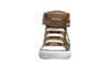 Converse Pro Blaze Strap Abrasion Resistant Breathable High top Skateboard Shoes Brown Infant And Toddler 772122C